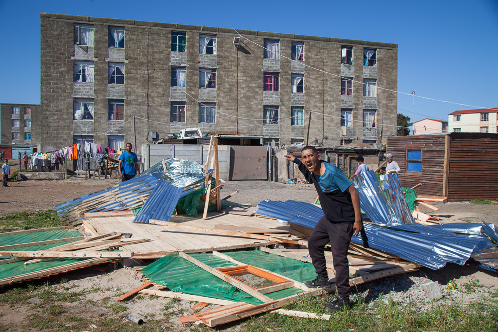 Residents And Police Clash In Elsie s River After Homes Demolished residents-and-police-clash-in-elsie-s-river-after-homes-demolished